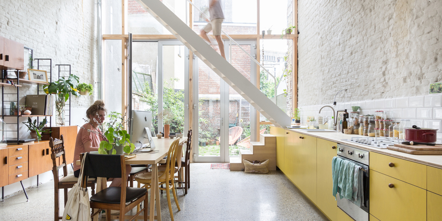 een volledig gerenoveerde woning een volledig gerenoveerde woning